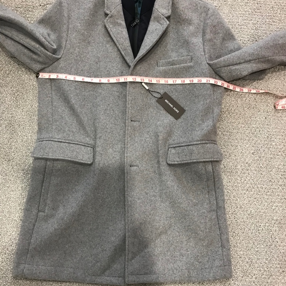 Michael Kors Wool Blend Topcoat - Picture 4 of 7